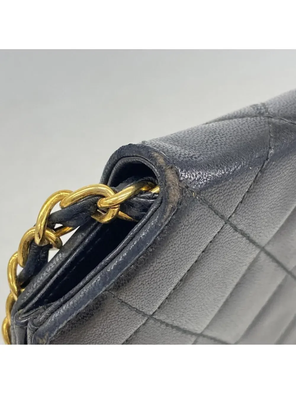 Chanel Vintage Octagon Cc Flap Bag #325565C23B